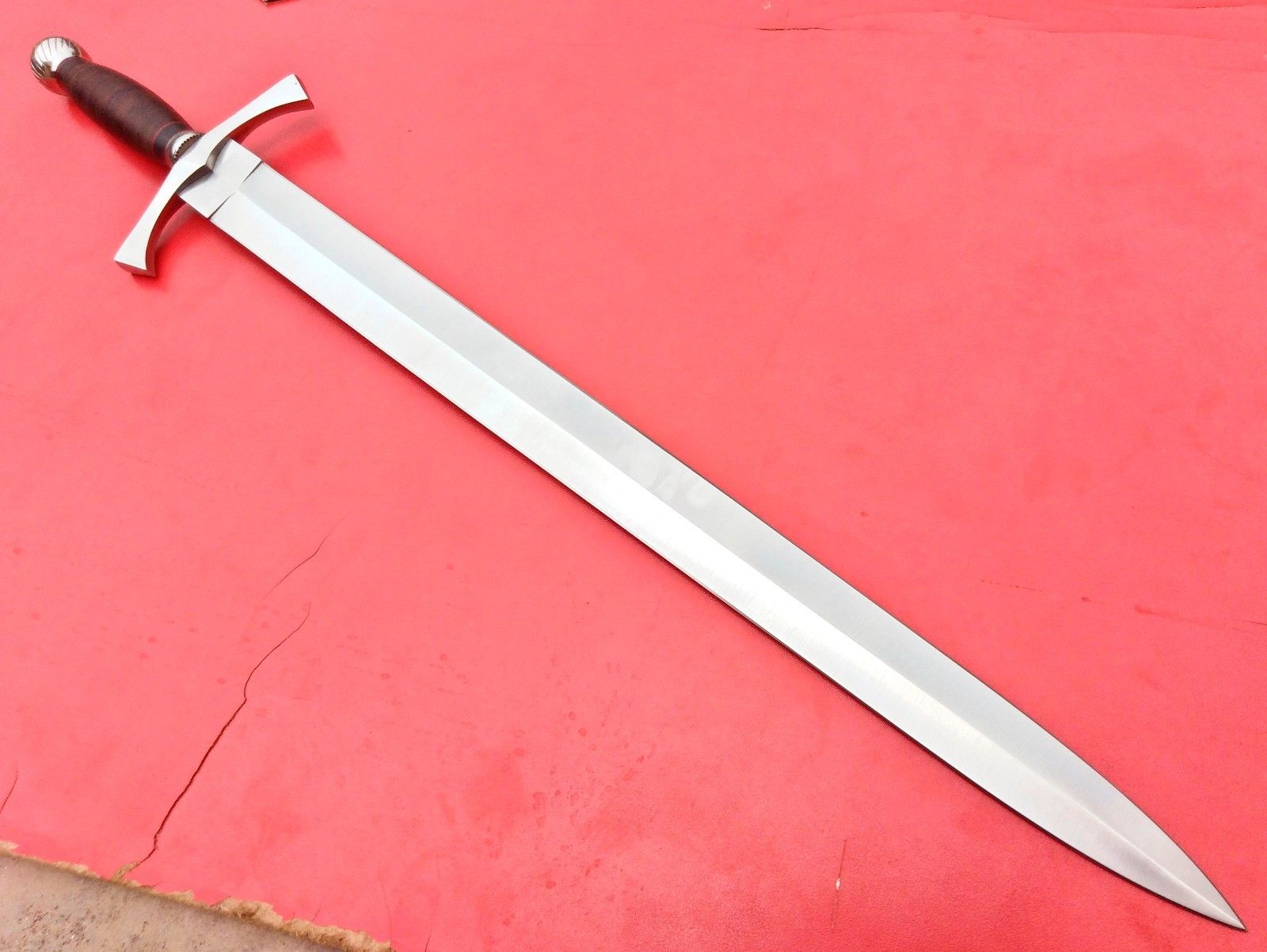 Details about   AK KNIVES FANCY HANDMADE STEEL D-2 SWORD HANDLE MADE BY STEEL CLIP AND SHEET 